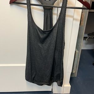 Grey lululemon size 6 racer back